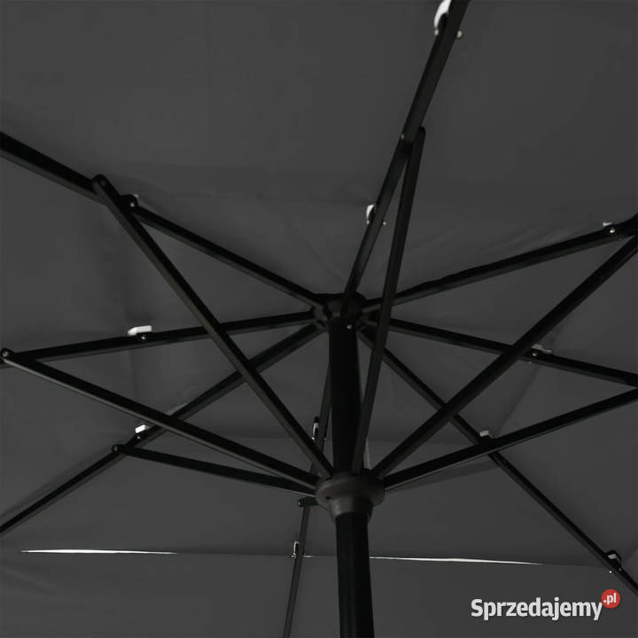 3poziomowy parasol na aluminiowym słupku Warszawa