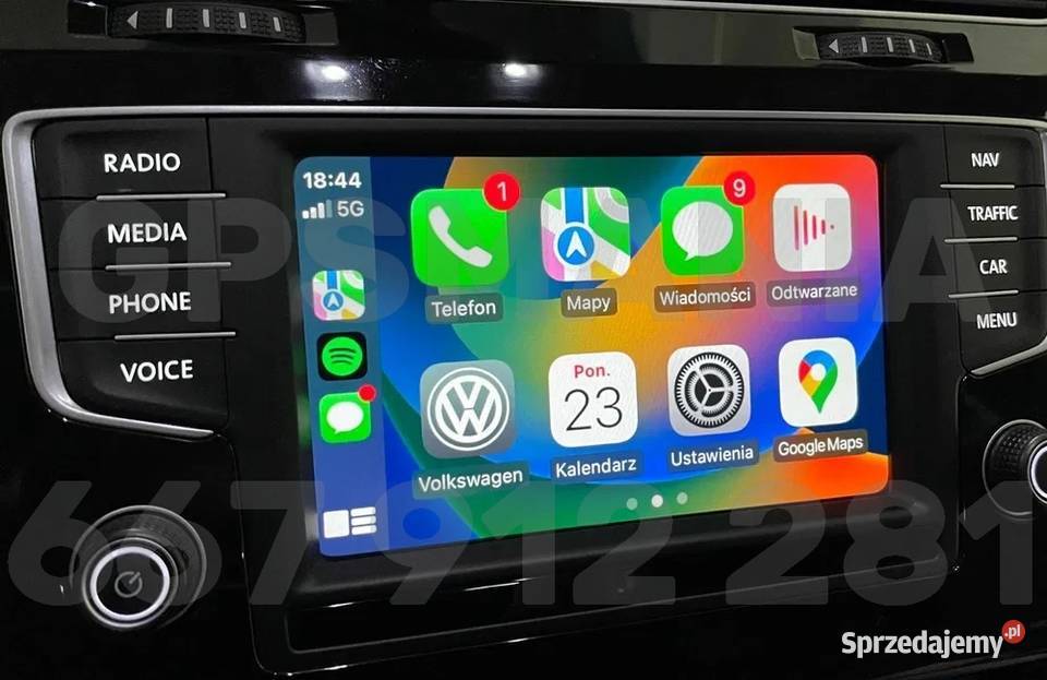 Android Auto Apple CarPlay AppConnect VW Seat Łódź