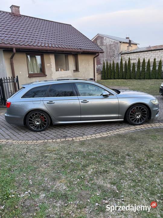 A6 C7 20Tdi 164Sline DVD Full sprowadzona 2013r Łuków sprzedam