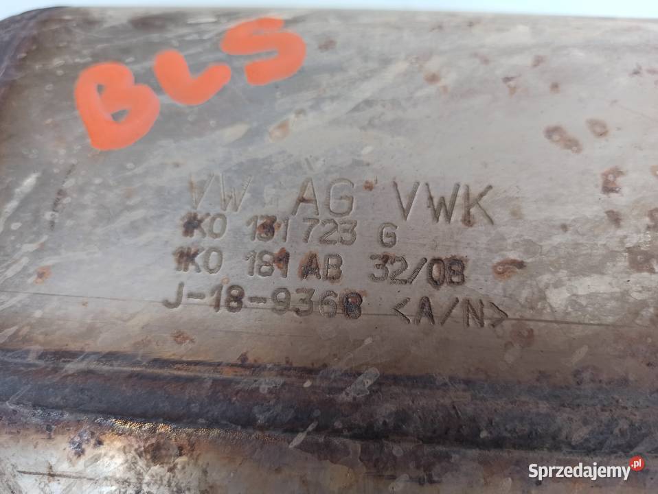 VW 19 TDI BLS Katalizator DPF 1K0131723G Bolesławiec