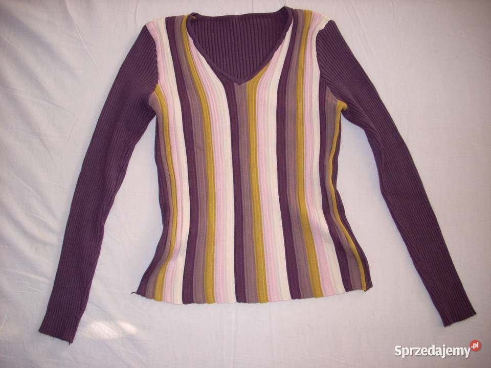 Sweterek Prążki Paski Silk 34 XS Nowy Sącz