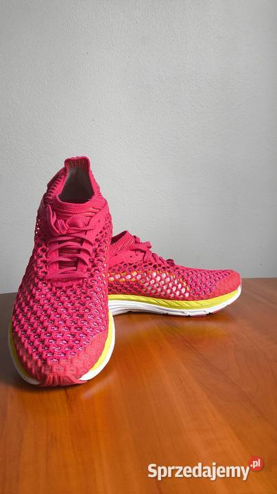 Puma NETFIT czerwone buty treningowe damskie tkanina Tychy