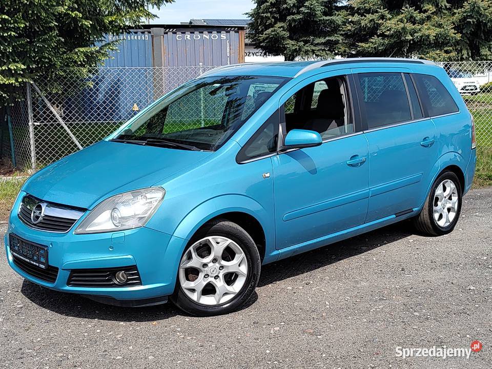 OPEL ZAFIRA 18 BENZYNA nieuszkodzony wielkopolskie Leszno
