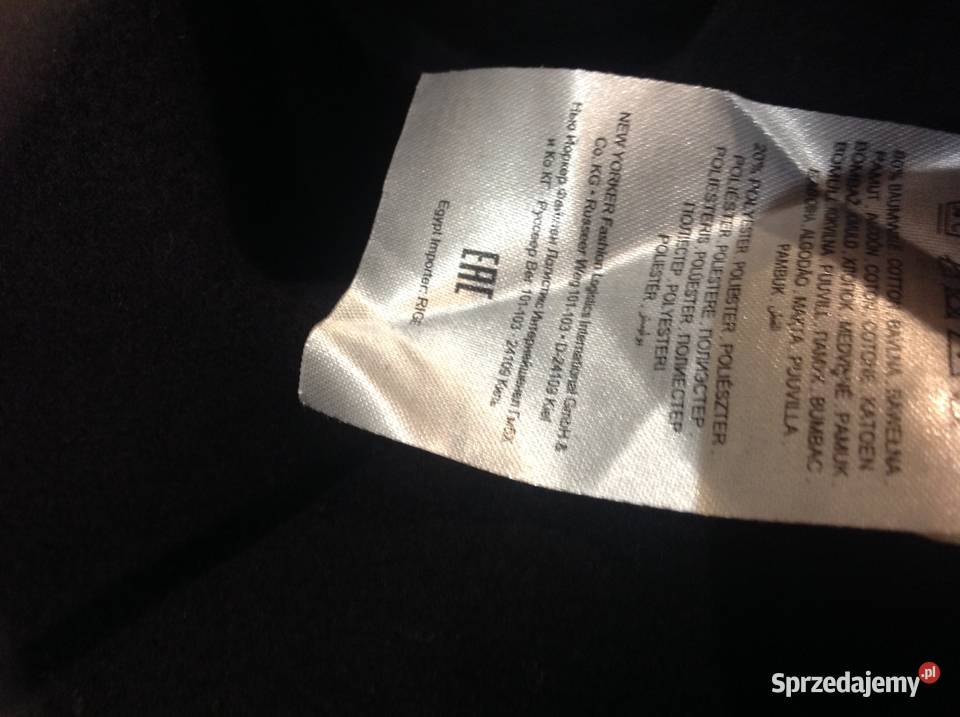 Bluza Czarna Męska BLACK SQUAD S Białe Napisy lubuskie Nowa Sól sprzedam