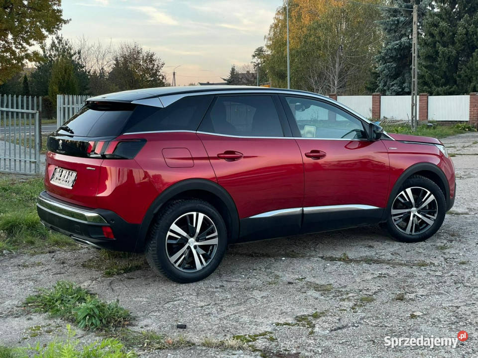Peugeot 3008 GTLine zadbany II 2016 Rok produkcji 2018 Siedlce sprzedam