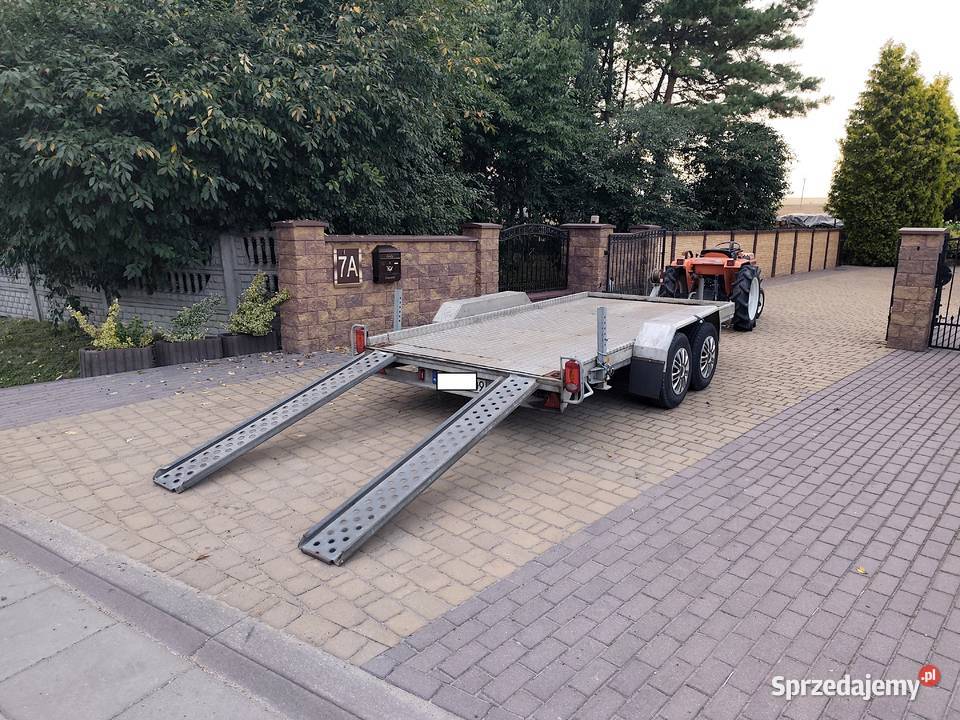 Przyczepa Laweta DMC 2700 Minikoparka 1900kg Wodzisław