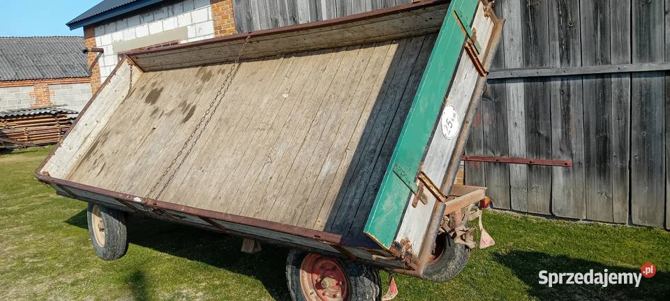 WYWROTKA wóz przyczepa nieuszkodzony lubelskie