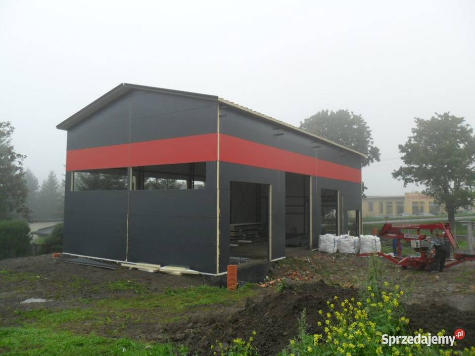 Hala magazynowa przemysłowa warsztat mechanika Czarny Las