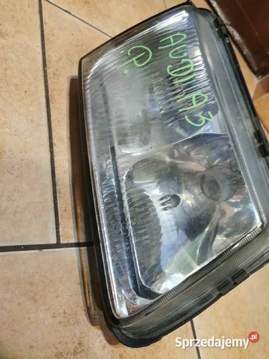 LAMPA PRAWA PRZÓD SZKŁO AUDI A3 8L 96r00r ORYG wielkopolskie Margonin
