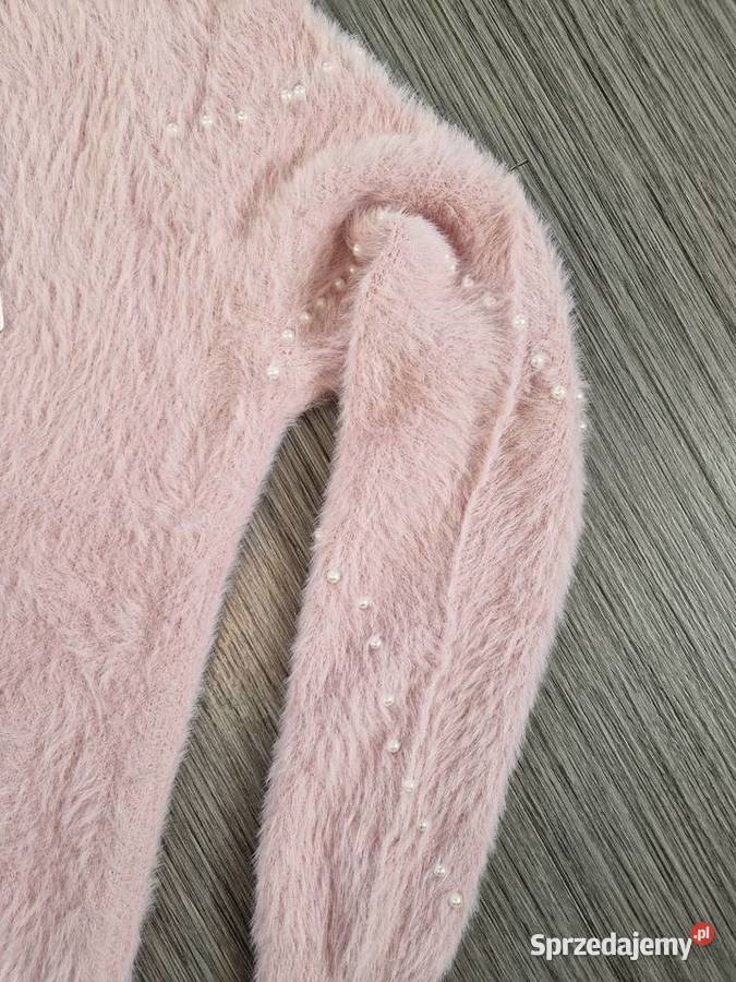 Sweter w pudrowym rózu Nowogard sprzedam