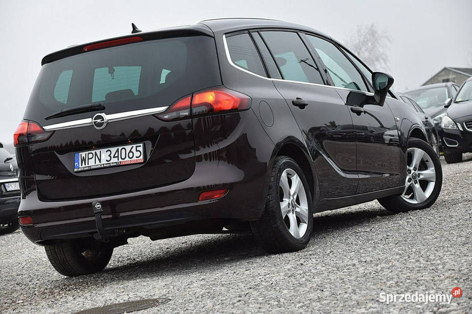 Opel Zafira 14t 140 Navi Alu Gwarancja C 2011 ASR (kontrola trakcji) Samochody osobowe Nowe Kucice