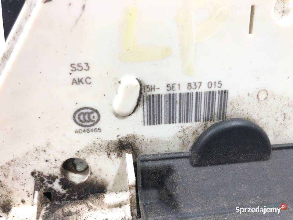 ZAMEK DRZWI LEWY PRZÓD SKODA RAPID Kombi osobowe podkarpackie