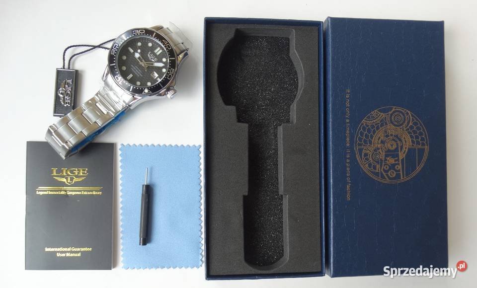 Zegarek męski sportowy styl nurka Seamaster męskie Gorzów Wielkopolski