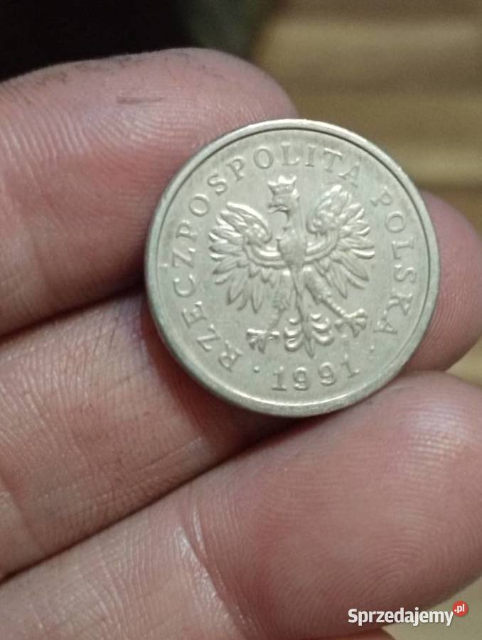 Sprzedam druga monete 1 zloty 1991r Chełm