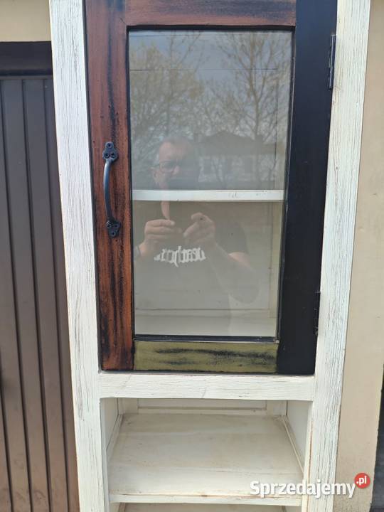 Goawolf mbel Drewno Mango Witrynka 31cm łódzkie Dobroń