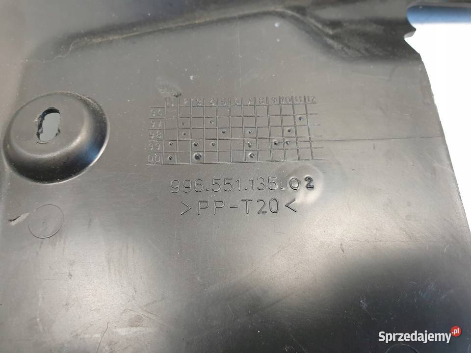 Porsche Boxster 986 OSŁONA BAGAŻNIKA płyta lubelskie