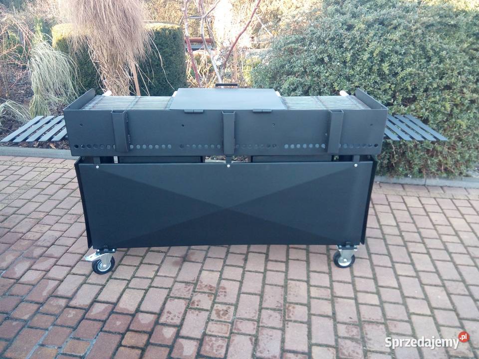 Gastronomiczny grill TRÓJKOMOROWY blacha 5 mm z Damasławek