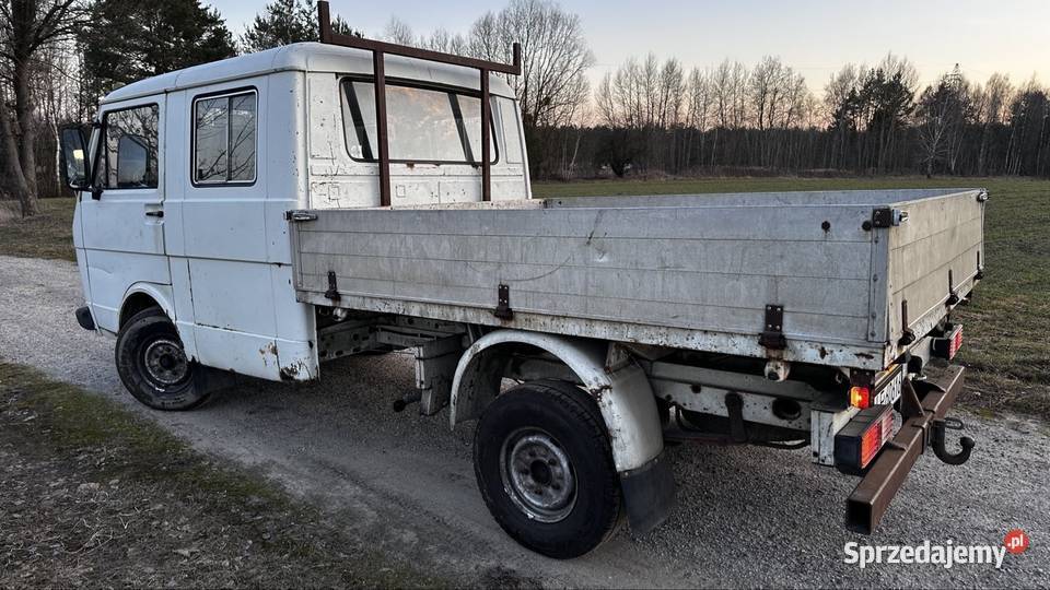 VW LT 31 24D R6 Doka Doppel 67 osób dużym biały Białka