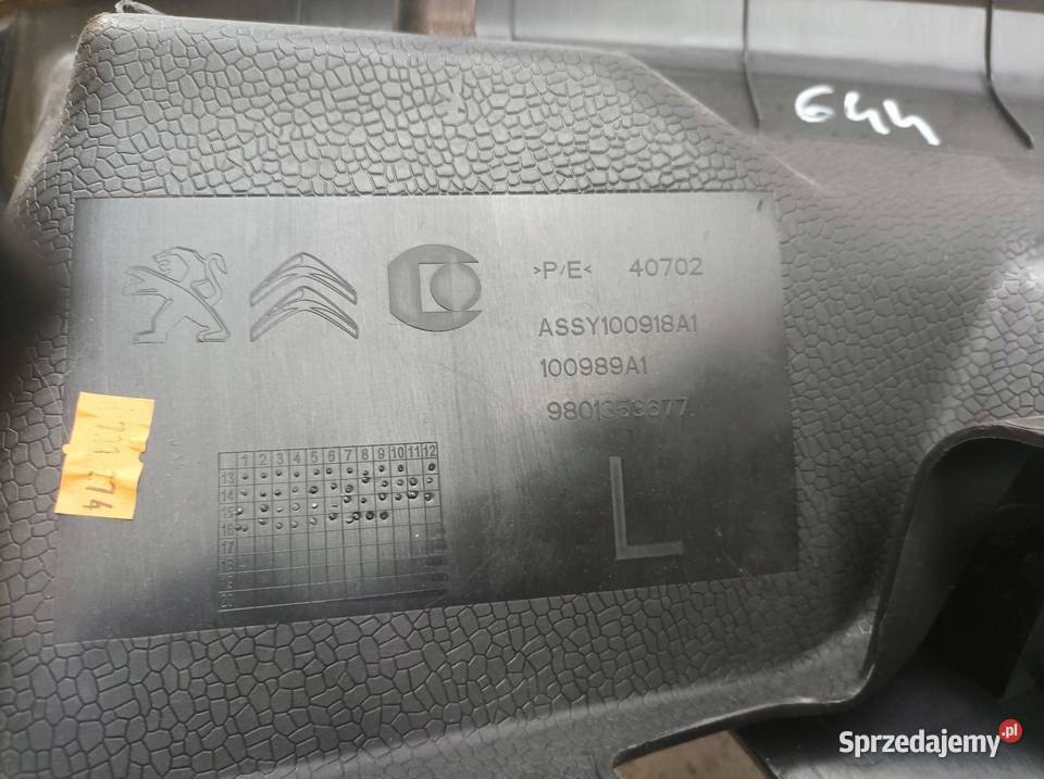 OSŁONA PROGU PRAWY LEWY TYŁ KPL Citroen C4 sprzedam