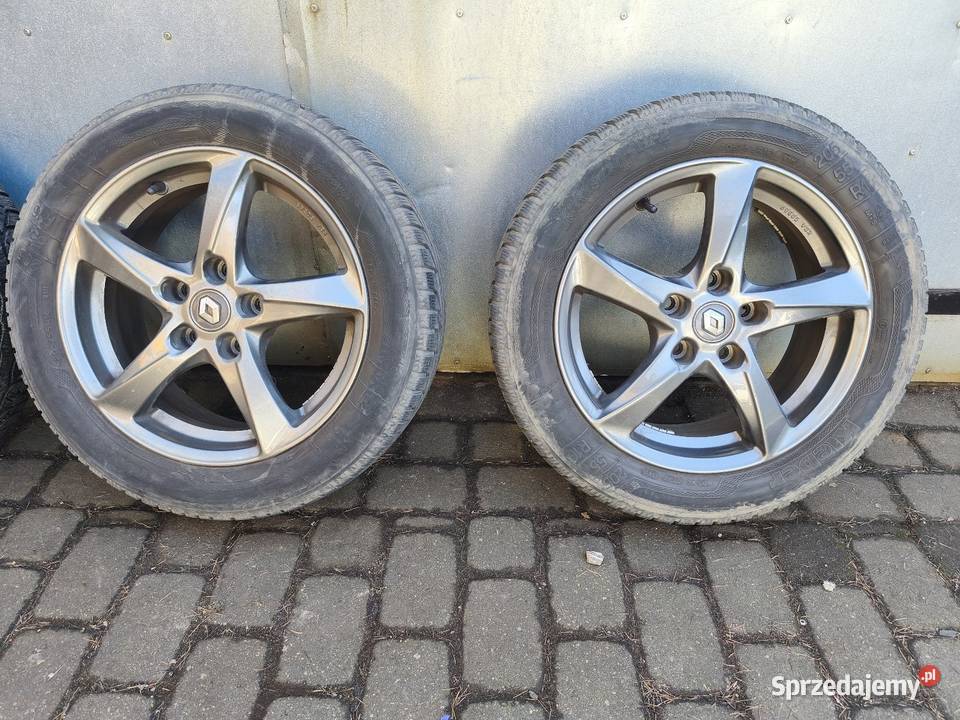 Sprzedam felgi aluminiowe do Reno Megane 3 razem Lipno