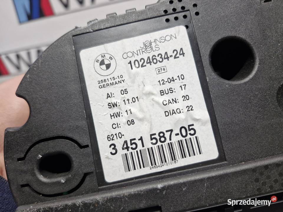 BMW X3 E83 LICZNIK ZEGARY EUROPA ORYGINAŁ sprzedam