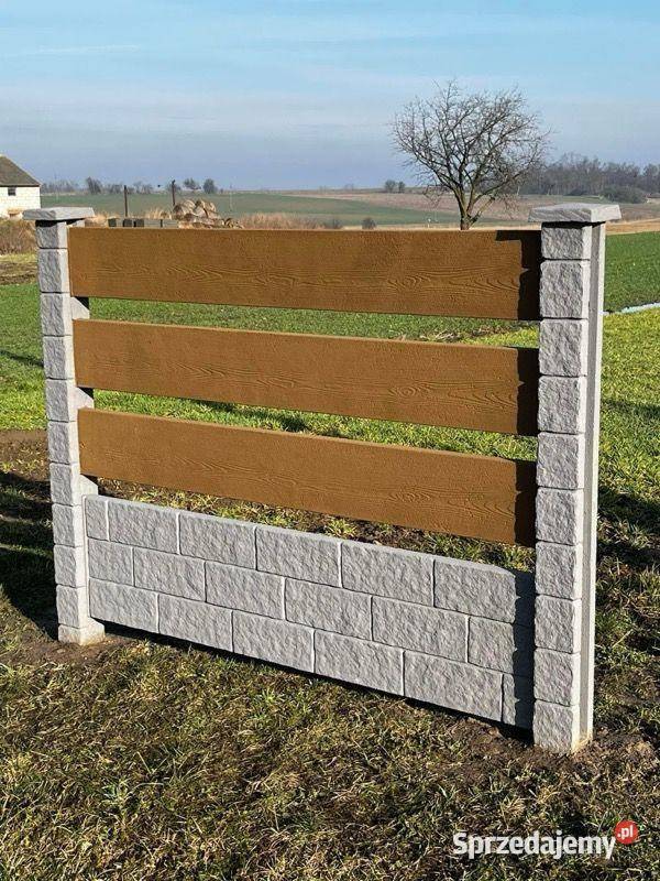 Ogrodzenia betonowe Nowoczene wzory