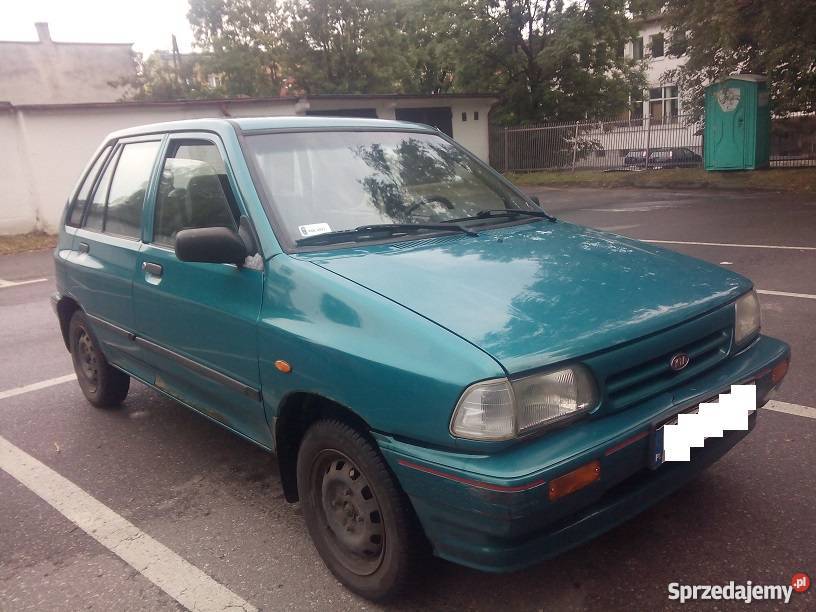 Kia Pride 1999 45 l100 Mały Przebieg Rok produkcji 1999 Pride małopolskie Budzów