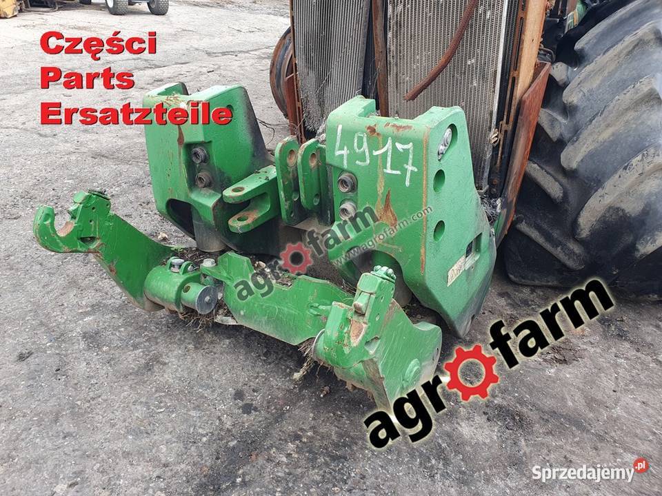 John Deere 8360 R części skrzynia biegów silnik