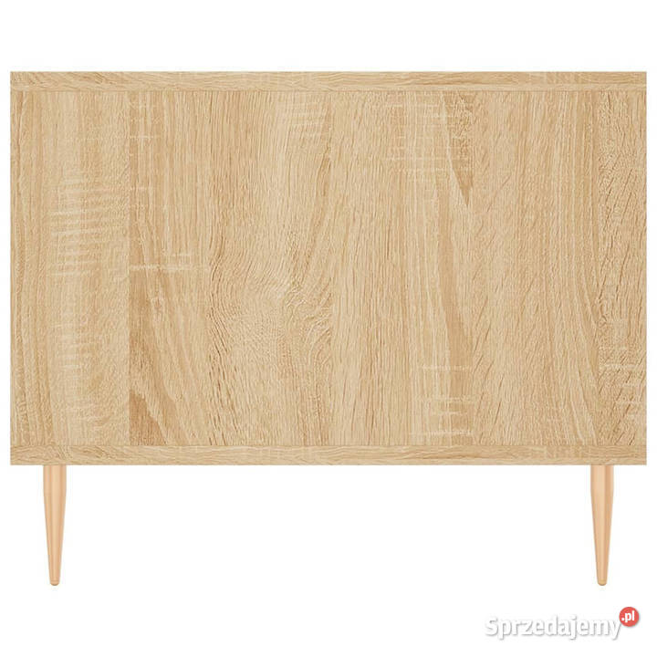 Stolik kawowy dąb sonoma 102x50x40 materiał Warszawa