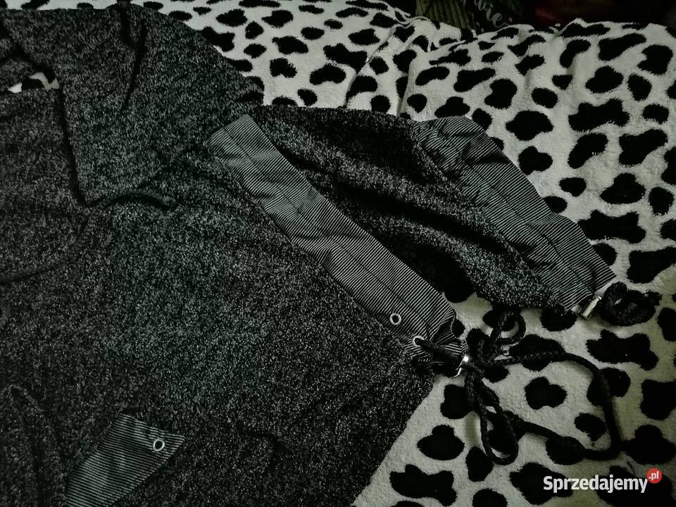 B YOUNG sweter dłuższy Ciemny szarygrafit Leszno sprzedam