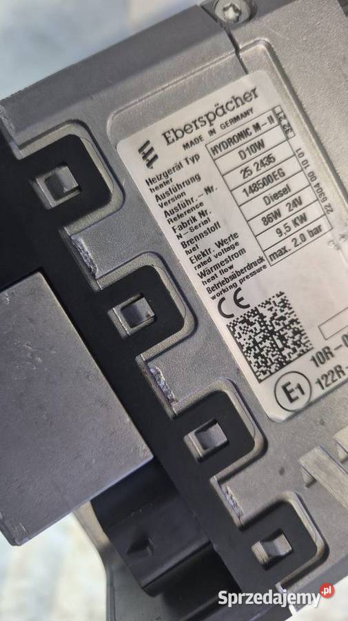 Nowe Webasto Ogrzewanie Eberspacher Hydronic MII sprzedam