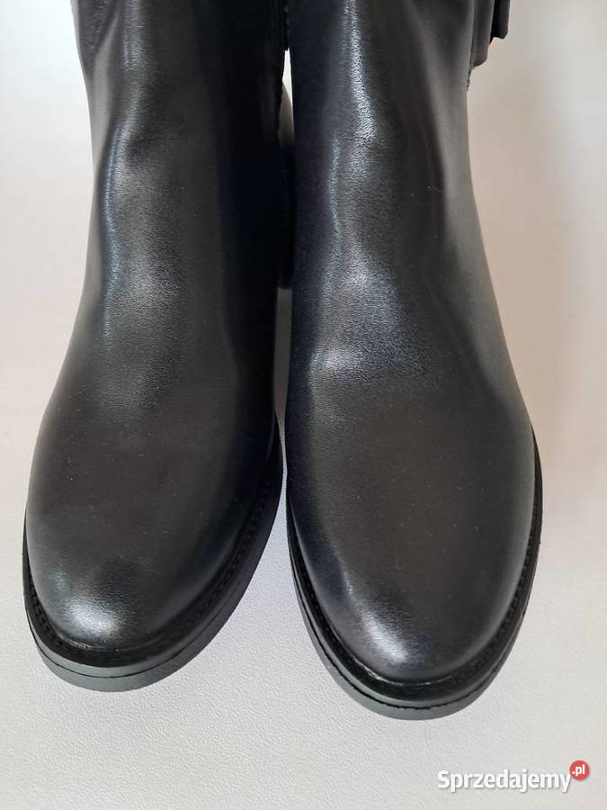 nowe kozaczki z ekoskóry rozmiar 38 wys 40 brak