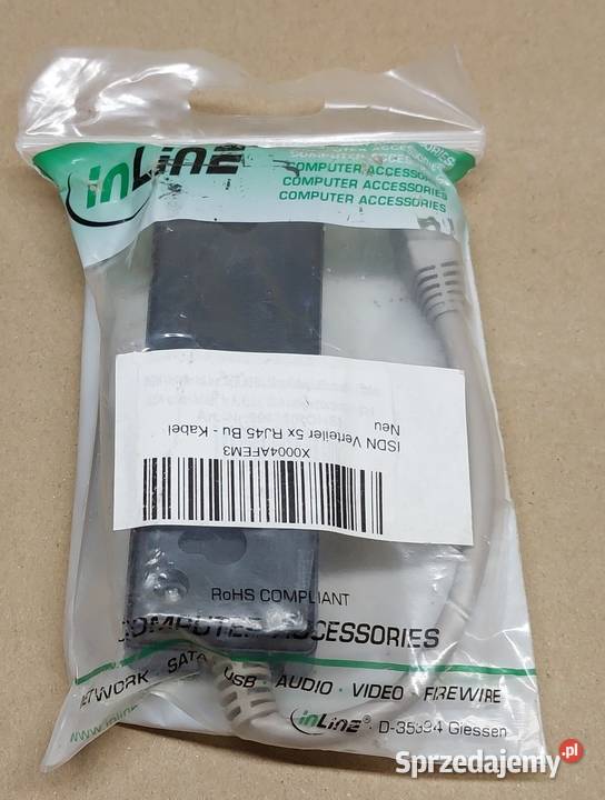 ADAPTER ROZDZIELACZ ISDN 5X RJ45 Mielęcin