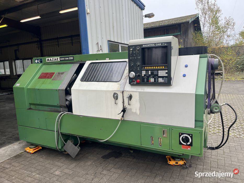 Tokarka CNC Mazak QuickTurn 20N super stan Tuliszków sprzedam
