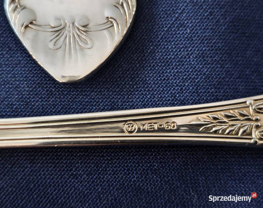 Platerowane widelce do ryb Hefra 6 sztuk Szczecin