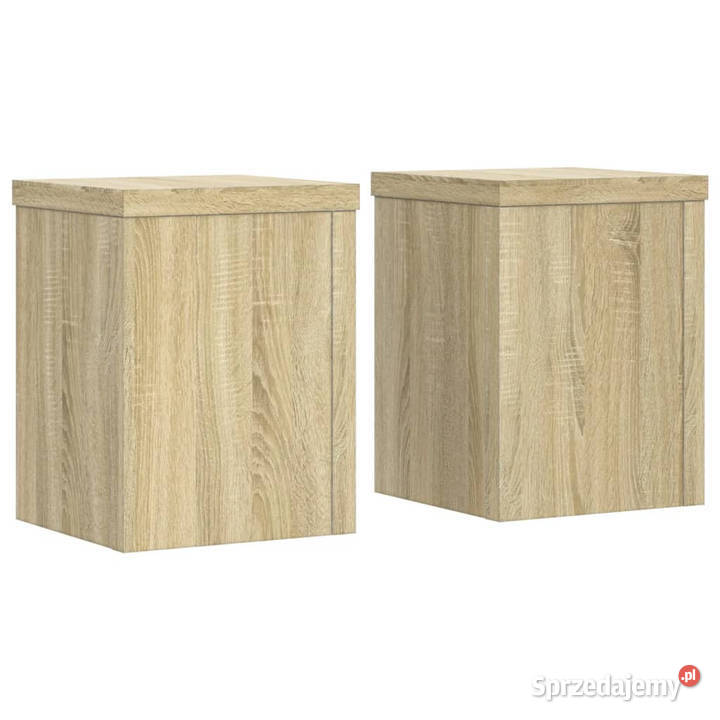 Podstawki pod doniczki 2 dąb sonoma 15x15x20 Warszawa sprzedam