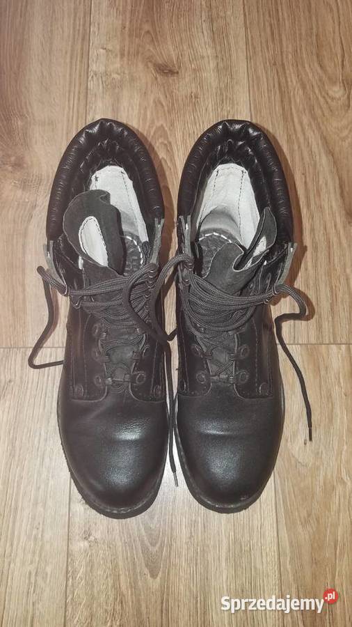 Buty wojskowe 4041 255 desanty Skóra skoczki