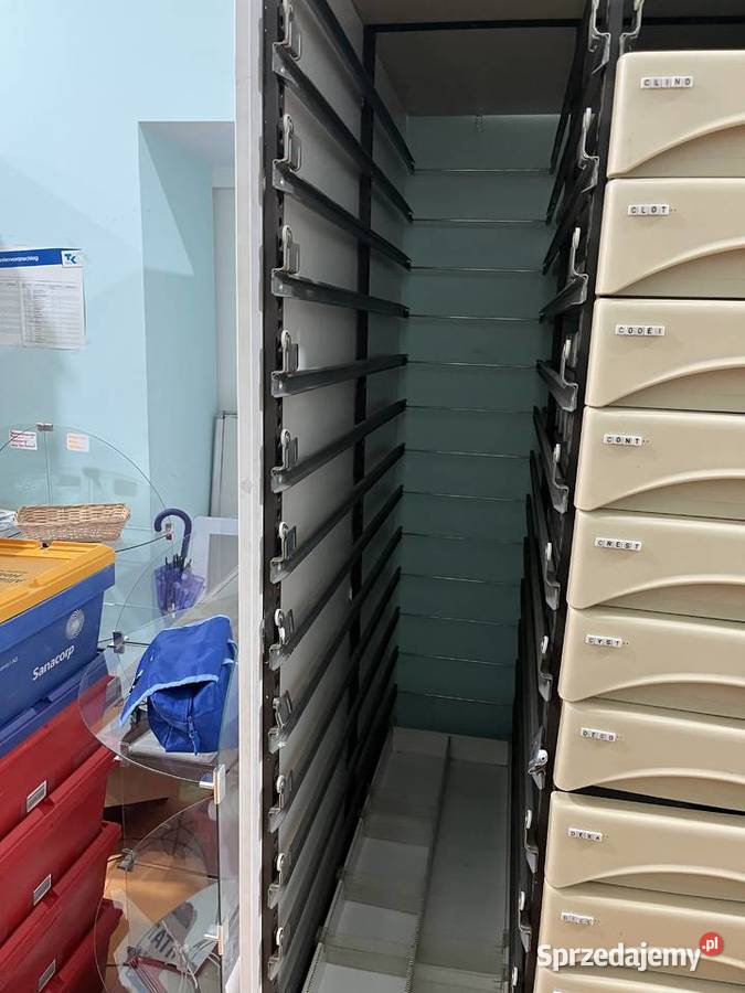 Szafa apteczna głębokiego składowania regał Regały zachodniopomorskie Nowogard