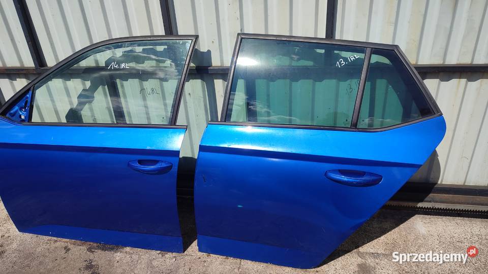 SKODA FABIA III 1421 HB DRZWI PRZEDNIE TYLNE Włoszczowa