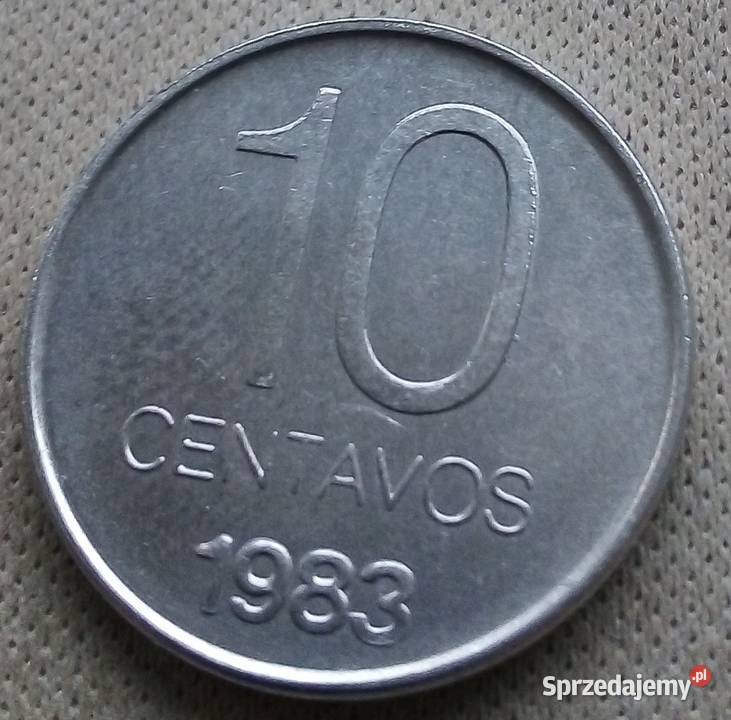 ARGENTYNA10 CENTAVOS1983 r RZADKA Legionowo sprzedam