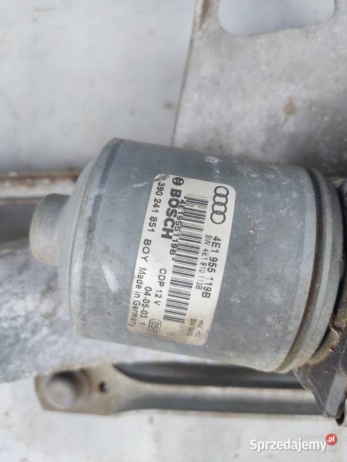 AUDI A8 D3 MECHANIZM WYCIERACZEK EUROPA Radom sprzedam