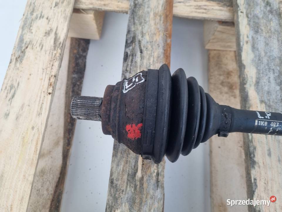 PÓŁOŚ Vw Golf V 14 TSI PRZEDNIA LEWA półośka Półosie Chełm