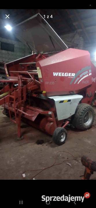 Welger rp 235 Rolujące (belujące)