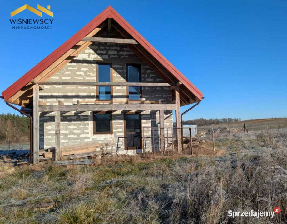 Dom mieszkalny w budowie 62 m2 w pobliżu j Laskowice