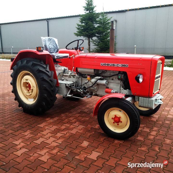 Ciągnik Ursus C360 1985 Silnik Ursus 4 cylindry łódzkie Rawa Mazowiecka