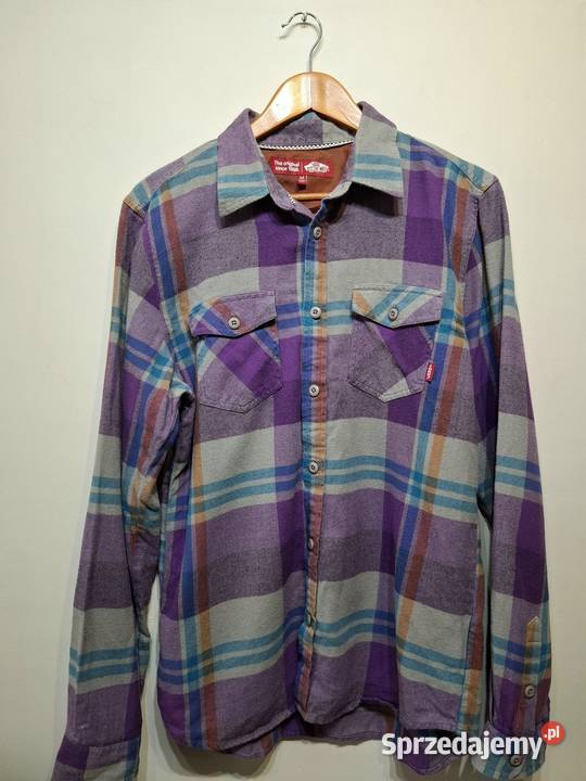 Koszula Vans M flanelowa skateboard bawełniana Kraków