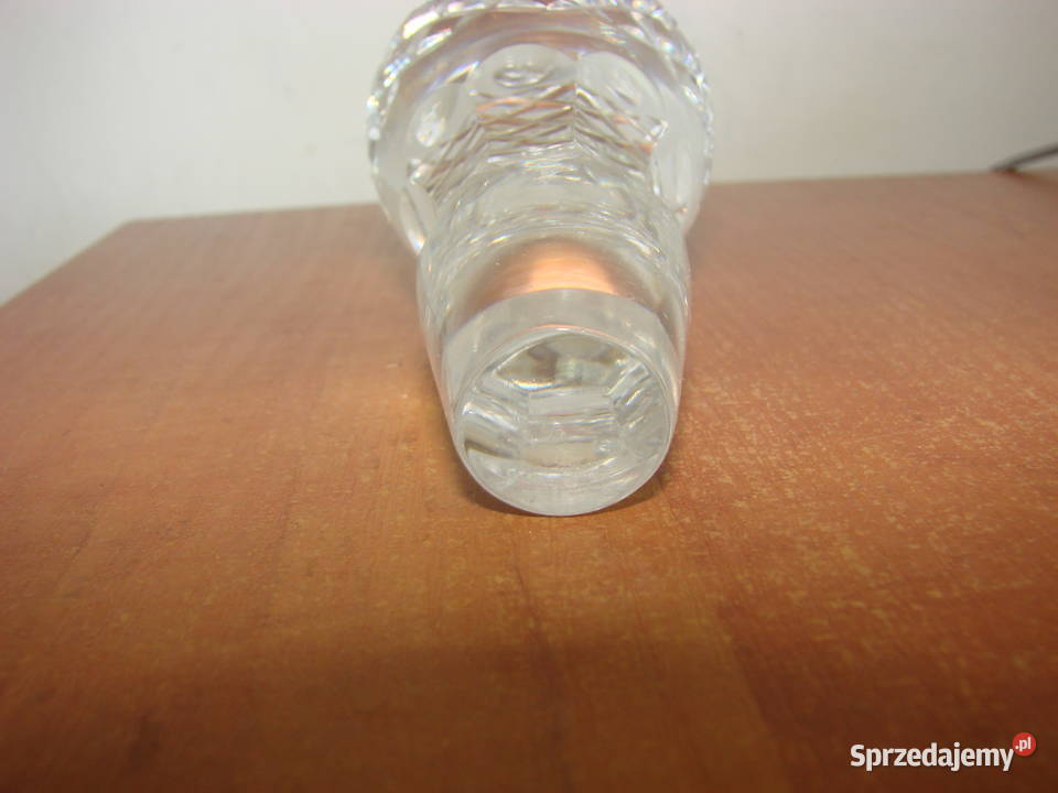 kryształowy korek karafki Porcelana i szkło Pruszcz Gdański