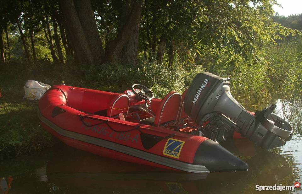 Ponton Zodiac Silnik Mariner 40 Zamiana podlaskie Augustów