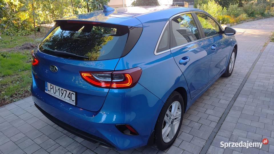 Kia Ceed z końcówki 2019 roku modelowo 2020 światła przeciwmgielne Nałęczów