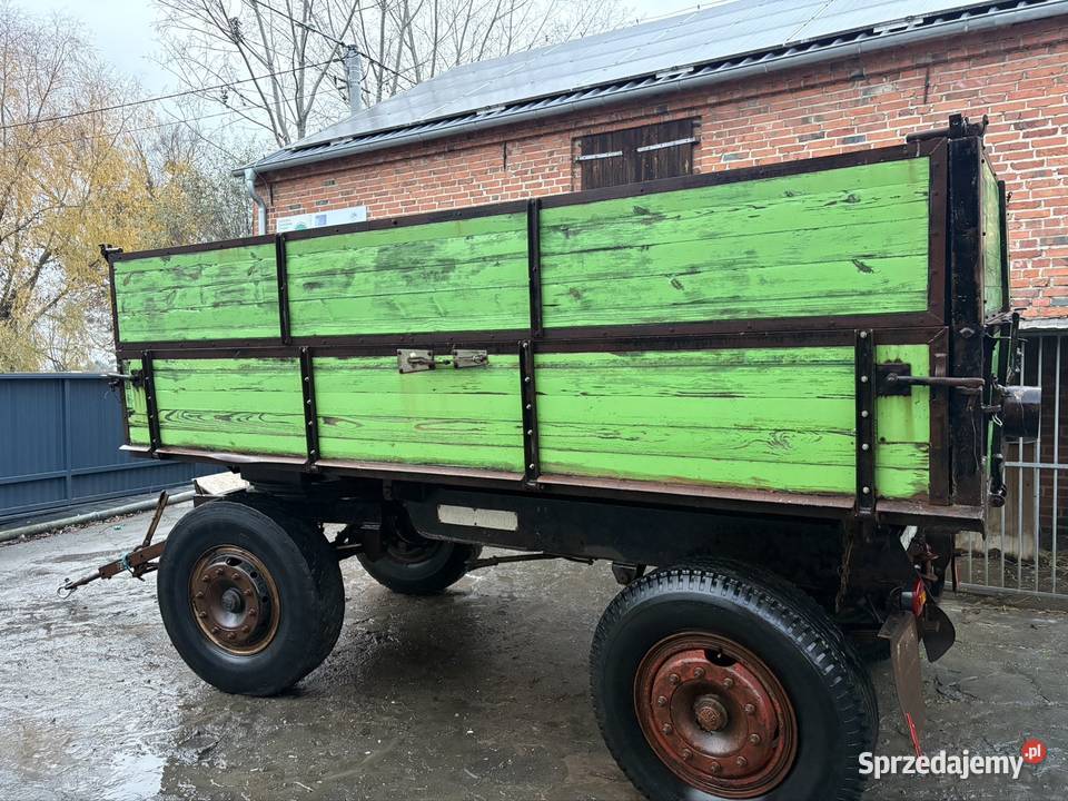 Przyczepa rolnicza kassbohrer 8t 10t 3 strony Krone Żerków